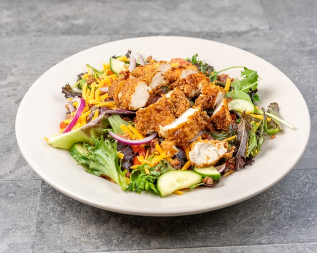 Fried Chicken Salad.